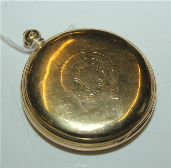 Gold pocket watch